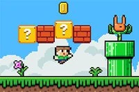 Super Oliver World es una adaptación diferente del juego Super Mario