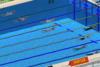 Natación Pro es un juego de natación en HTML5