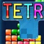 Coloridos bloques apilados con la palabra TETRA en letras brillantes en la parte superior