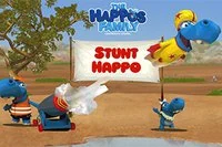 ¡Lanza a Bash, el Stunt Happo, desde el cañón!