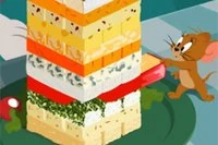 Jerry tiene hambre y necesita que lo ayudes a crear un bocadillo épico.