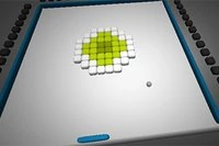 Throw Out es un juego tipo breakout donde debemos destruir todos los bloques