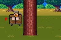 Timberman es un juego casual estilo arcade retro