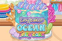 Prepara un dulce pastel de gelatina marina