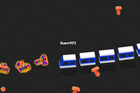 TrainWar.io 3D es un emocionante juego de trenes en un vibrante mundo 3D