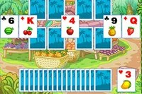 Juego de Solitario Tripeaks con Frutas