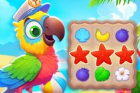 Únete a una vibrante aventura en Tropical Match!