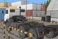 Simulador de estacionamiento de camioneta 3D