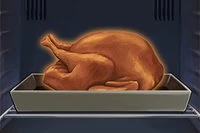 ¡Preparar un pavo es un trabajo duro!