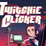Ilustración de un personaje sentado frente a una computadora con un micrófono y una cámara, y un título en letras llamativas sobre un fondo degradado