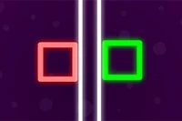 Evita obstáculos juego único dos saltos