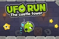 Corre con tu ovni y consigue tantas estrellas como puedas!