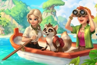 Bienvenido a Match-3, una emocionante aventura de tres en línea en una isla