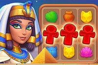 Comienza un viaje legendario en Wonders of Egypt Match, un emocionante juego de