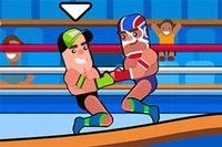 ¡Prepárate para la diversión de la lucha en el juego para dos jugadores,