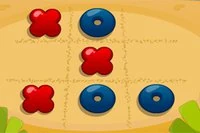 Esos dos comenzaron una intensa competencia en el juego de tres en línea en la