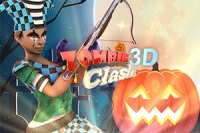 Zombie Clash 3D es un juego de disparos en tercera persona con temática de